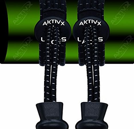 AKTIVX SPORTS AKTIVX GOLF LACES No Tie Shoe Laces for Golf Shoes - Voted The #1 Golf Gift of 2016 - Top Golf Accessories for Golfers - Replacement Golfing Shoelaces amp; Golf Equipment