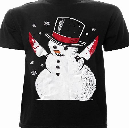 Akumu Ink Killer Snowman T-Shirt - Size: L 7TM09