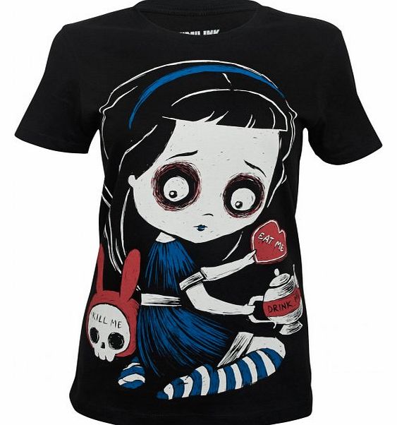 Akumu Ink Temptation Of Alice T-Shirt 6TW07