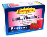 ALACER CORPORATION Emergen-C Raspberry 1000Mg Vit C Packettes (Pack of 36)