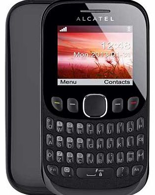 Alcatel Sim Free Alcatel Tribe 30.00 Mobile Phone - Black