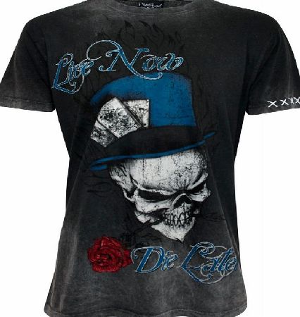 Alchemy England Apparel Live Now Die Later T-Shirt - Size: XL 2975