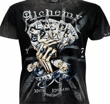 Alchemy England Apparel Read Em and Weep T-Shirt - Size: L 2977