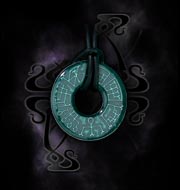 Alchemy Gothic Angel Ring Neck Thong