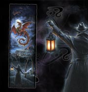 Alchemy Gothic Devil Take The Wyrm Door Poster