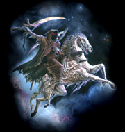 Alchemy Gothic Fourth Horseman Of The Apocolypse Poster