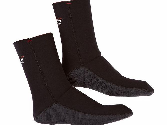 Alder Burn 4mm Wetsuit Socks - Black
