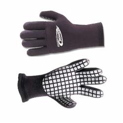 alder Junior Edge Poly Wetsuit Gloves -Black/White
