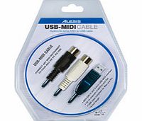 Audiolink USB MIDI Cable