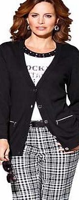 Alessa W. Fine Knit Cardigan