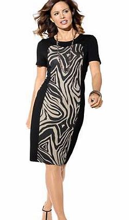 Alessa W. Jersey Printed Dress