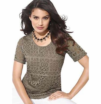 Alessa W. Lace Top