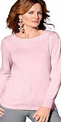 Alessa W. Rhinestone Sweater
