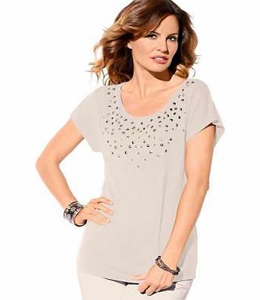 Alessa W. Rhinestone Top