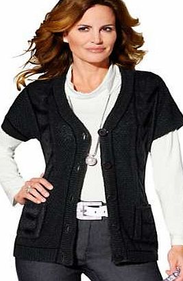 Alessa W. Short Sleeve Cardigan