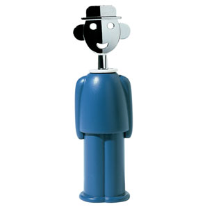 Alessi Alessandro Corkscrew- Blue