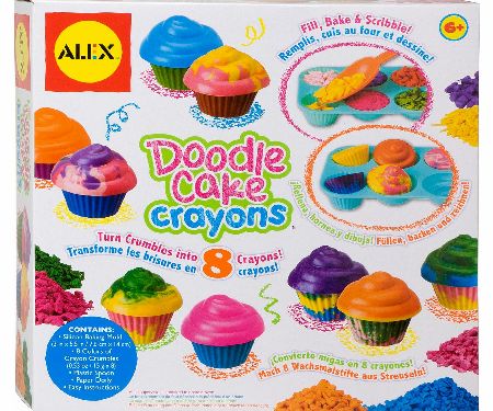 Alex Toys Doodle Cake Crayons Kit
