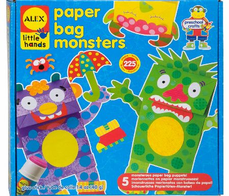 Alex Toys Paper Bag Monster Puppets