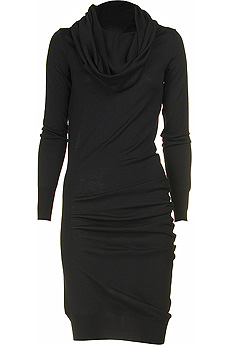 Alexander McQueen Cowl neck dress