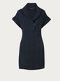ALEXANDER MCQUEEN DRESSES NAVY M AM-U-206126
