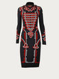 ALEXANDER MCQUEEN DRESSES NAVY XS AM-U-209533