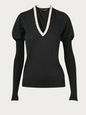 ALEXANDER MCQUEEN KNITWEAR BLACK L AM-U-206117