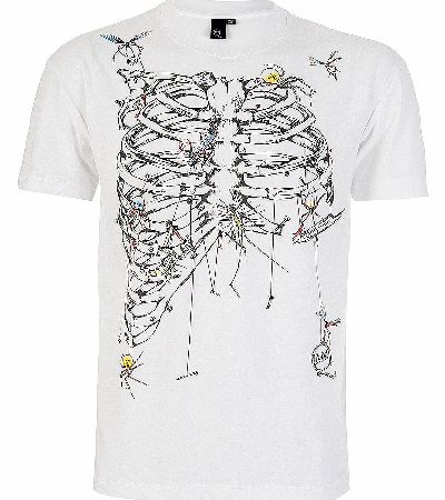 Alexander McQueen Screw And Ribcage Print T-shirt
