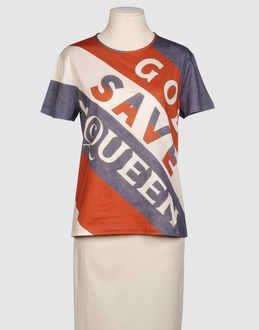 ALEXANDER MCQUEEN TOPWEAR Short sleeve t-shirts WOMEN on YOOX.COM