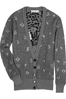 Alexander Wang Tiger knit cardigan