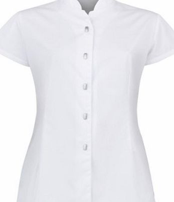 Alexandra Beauty Salon Uniform Tunic NF172 - Size: size 14 / 36`` / 92cm - Color: white