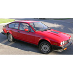 alfa romeo GTV 6 1983 Red