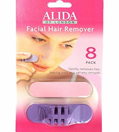 Alida Beauty Facial Hair Remover pads by Alida - single pack