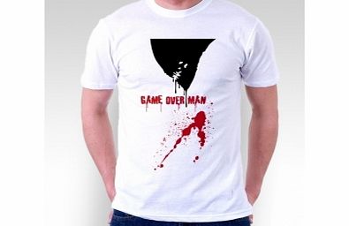 Game Over White T-Shirt XX-Large ZT