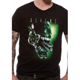 Aliens Alien Head T-Shirt Medium