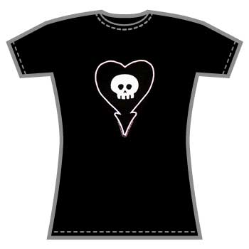 Alkaline Trio Heart Skull T-Shirt