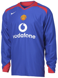 Nike Man Utd L/S away 05/06