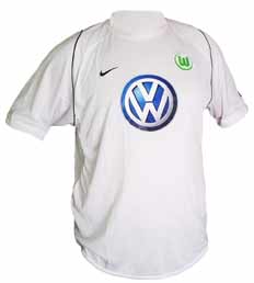 All 05/06 Jerseys Nike Wolfsburg away 05/06