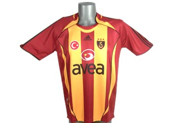 All 06-07 jerseys Adidas 06-07 Galatasaray home
