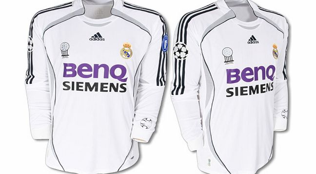All 06-07 jerseys Adidas 06-07 Real Madrid L/S home