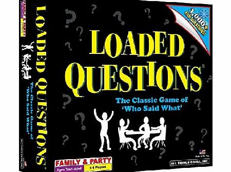 All Things Equal, Inc. Loaded Questions Board Game