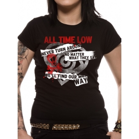 All Time Low Find Our Way Womens T-Shirt Small
