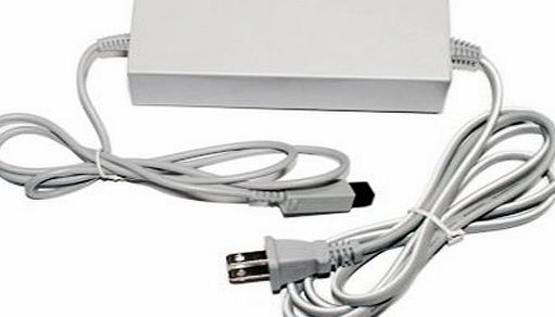 Allcam Wii Mains Adapter Auto-Switching 110V-240V AC to 12V DC Power Supply for Nintendo Wii Console