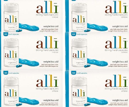 Alli Slimming Capsules 6 Pack