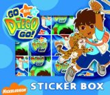 Go Diego Go 200 Resusable Sticker Box Set