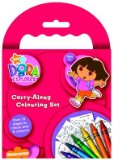 Dora the Explorer` Carry-along Colouring Set