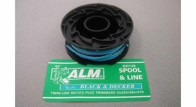 Alm Spool amp; Line: Black amp; Decker Reflex Plus trimmers (twin line models) Alm: (twin line models) GL315, GL337/SB, GL350, GL500, GL546SC, GL600, GL650/SBC, GL651SB, GL652, GL653, GL655, GL656, GL66