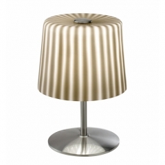 ALMA Light Lines Table Lamp with Glass Shade Large