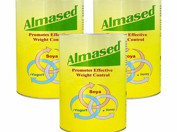 Almased USA, Almased Synergy Diet, Discounted Price on Pack Buying- FREE SHIPPING TO UK (1500gm (3 x 500gm))