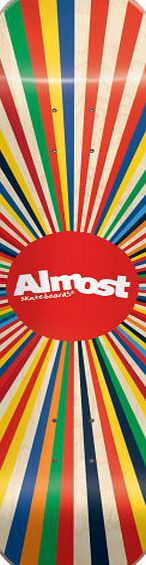 Almost Color Wheel Skateboard Deck - 7.75 inch