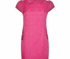 Pink jewelled necklace dress